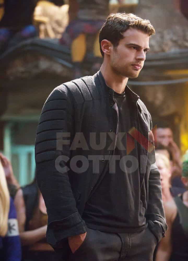 Divergent Theo James Black Jacket